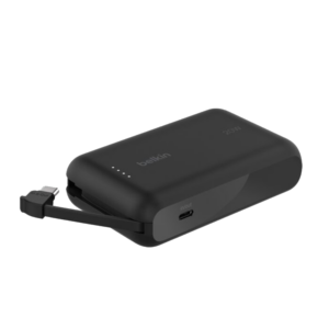 Belkin BoostCharge Powerbank 10K mit integriertem Kabel