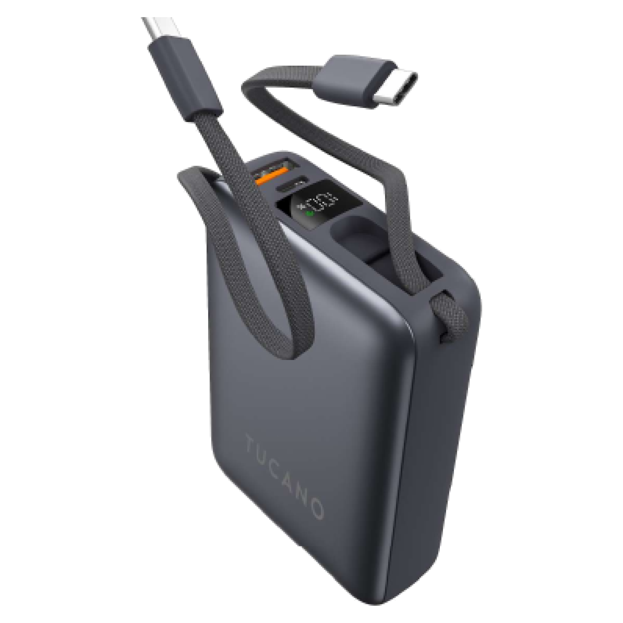 Tucano Powerbank 20K mit integriertem Kabel